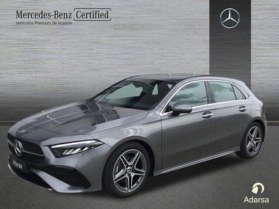 Gris montaña Usado 2025 Mercedes A200 AMG line Berlina | 35.990 € (Precio justo)