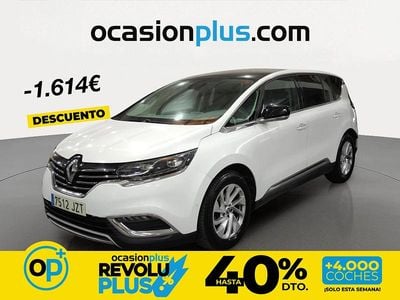 Usado Renault Espace Zen 130 CV (95 kW) 2017 Blanco Monovolumen