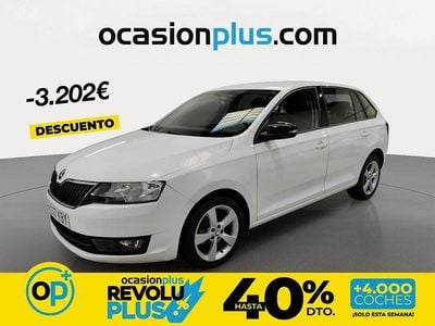 Usado Skoda Rapid Ambition 90 CV (66 kW) 2017 Blanco Berlina