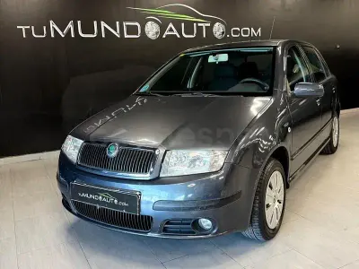 Usado Skoda Fabia Comfort 75 CV (55 kW) 2007 Gris / plata Berlina