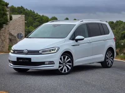 Usado VW Touran Sport 150 CV (110 kW) 2016 Blanco Monovolumen