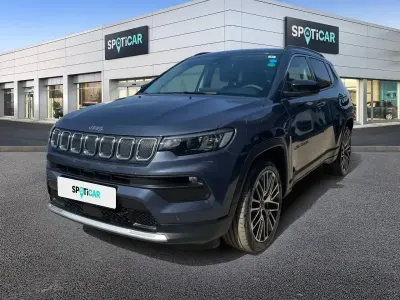 Usado Jeep Compass Limited 130 CV (95 kW) 2022 Azul SUV