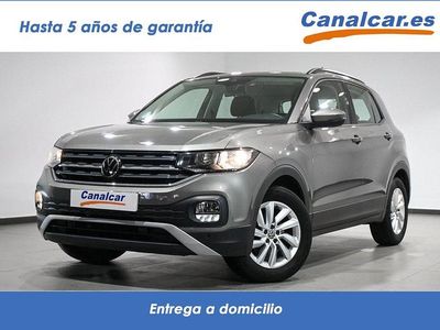 Usado VW T-Cross Advance 95 CV (69 kW) 2021 Gris SUV