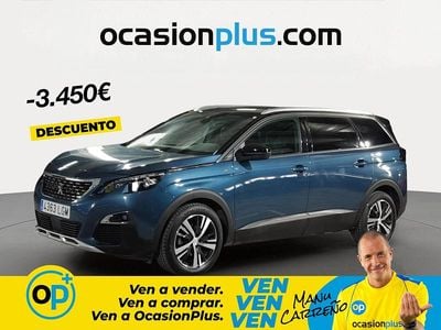 Usado Peugeot 5008 GT 130 CV (95 kW) 2020 Verde SUV