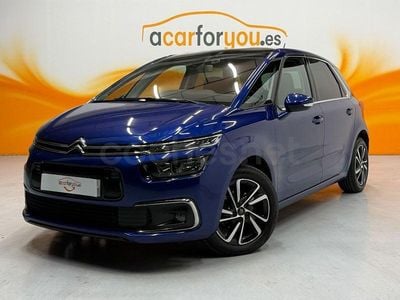 Usado Citroën C4 Picasso PureTech 130 CV (95 kW) 2017 Azul Monovolumen