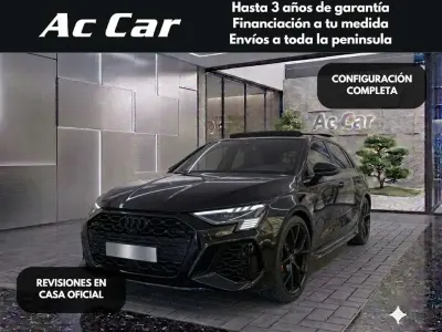 Usado Audi RS3 Sportback Ambiente 400 CV (294 kW) 2025 Negro Utilitario