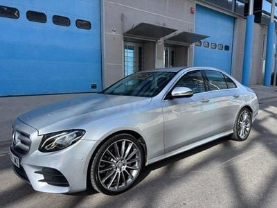 Usado Mercedes E220 194 CV (142 kW) 2016 Gris / plata Berlina