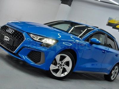 Usado Audi A3 S-Line 204 CV (150 kW) 2023 Azul Berlina