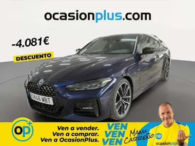 Usado BMW 420 190 CV (139 kW) 2022 Azul Coupe