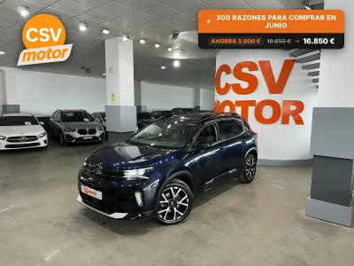 Usado Citroën C5 Aircross PureTech 225 CV (165 kW) 2023 Azul SUV