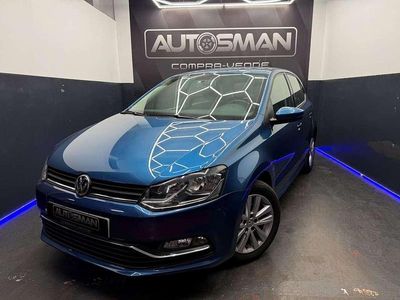 Usado VW Polo Advance 90 CV (66 kW) 2017 Azul Utilitario