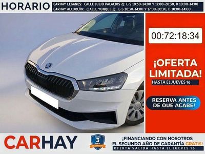 Usado Skoda Fabia Active 80 CV (58 kW) 2022 Blanco Utilitario