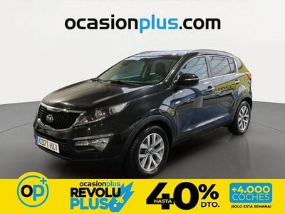 Usado Kia Sportage 116 CV (85 kW) 2014 Negro SUV