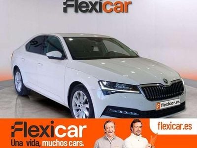 Usado Skoda Superb Ambition 120 CV (88 kW) 2020 Blanco Berlina