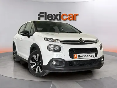 Käytetty Citroën C3 Feel 82 HP (60 kW) 2017 Valkoinen Sedan
