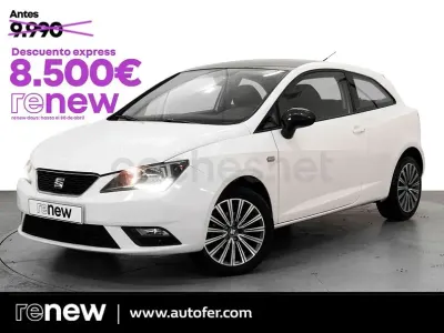 Usado Seat Ibiza SC Style 90 CV (66 kW) 2015 Blanco Utilitario