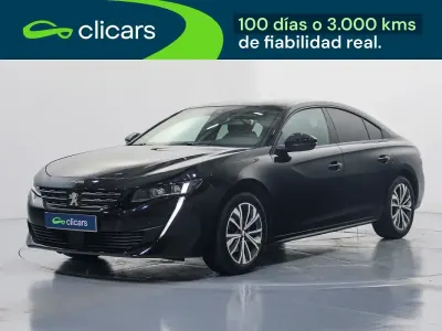 Usado Peugeot 508 Allure 130 CV (95 kW) 2023 Negro Berlina