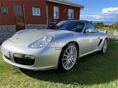 Usado Porsche Boxster 260 CV (191 kW) 2005 Gris / plata Descapotable