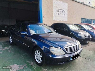 Negro Usado 2001 Mercedes S500 Berlina | 4999 €