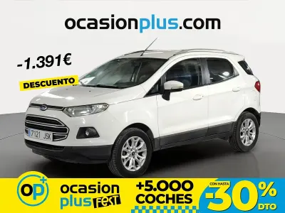 Usado Ford Ecosport Trend 95 CV (69 kW) 2016 Blanco SUV