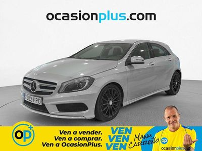 Usado Mercedes A200 AMG line 136 CV (100 kW) 2013 Gris plata Utilitario