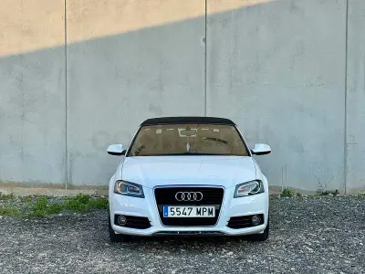 Usado Audi A3 Cabriolet Ambition 105 CV (77 kW) 2011 Blanco Descapotable