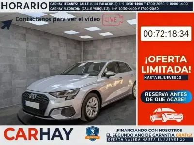 Usado Audi A3 Sportback e-tron Premium 204 CV (150 kW) 2021 Gris Utilitario