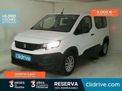 Usado Peugeot Rifter Active 102 CV (75 kW) 2022 Blanco Monovolumen