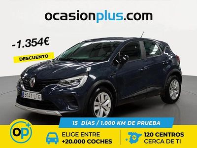 Brugt Renault Captur Intens 100 HK (73 kW) 2021 Blå SUV