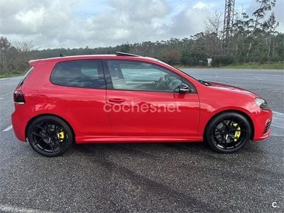 Usado VW Golf VI R 271 CV (199 kW) 2010 Rojo Utilitario