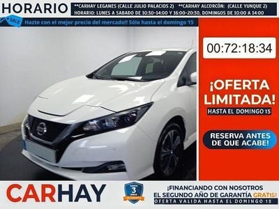 Usado Nissan Leaf N-Connecta 161 kW (219 CV) 2019 Blanco Utilitario