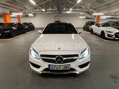 Blanco Usado 2016 Mercedes C300 AMG line Coupe | 19.900 € (Un poco caro)