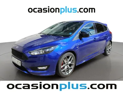 Usado Ford Focus ST-Line 150 CV (110 kW) 2017 Azul Utilitario