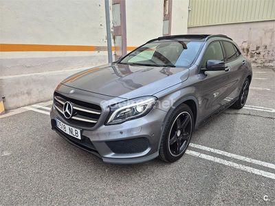 Usado Mercedes GLA200 AMG line 156 CV (114 kW) 2014 Gris / plata SUV