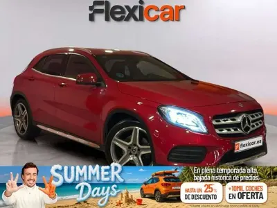 Usado Mercedes GLA220 177 CV (130 kW) 2017 Rojo SUV