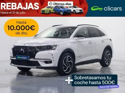 Usado DS Automobiles DS7 Crossback Performance 225 CV (165 kW) 2021 Blanco SUV