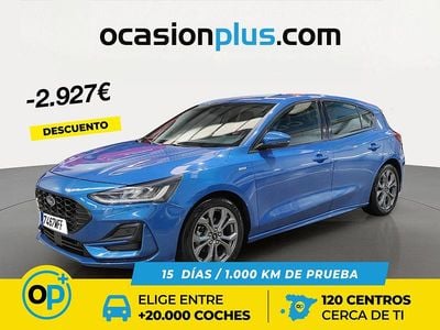 Usado Ford Focus ST-Line 125 CV (91 kW) 2023 Azul