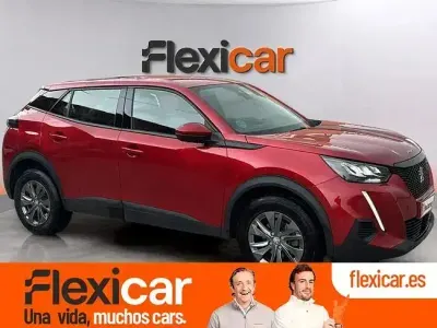 Usado Peugeot 2008 Active 100 CV (73 kW) 2021 Rojo SUV