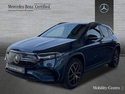 Denim blue metallic paint Usado 2021 Mercedes EQA250 AMG line SUV | 34.900 € (Un poco caro)