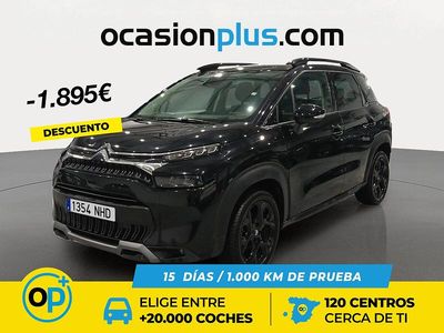 Negro Usado 2024 Citroën C3 Aircross PureTech SUV | 14.250 € (Precio justo)