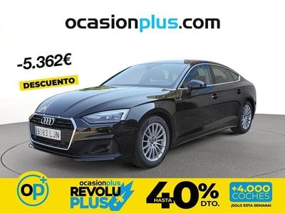 Usado Audi A5 190 CV (139 kW) 2020 Negro Coupe