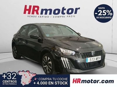 Usado Peugeot 208 Active 102 CV (75 kW) 2024 Negro Utilitario