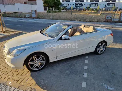 Usado Mercedes E250 Avantgarde 204 CV (150 kW) 2010 Blanco Descapotable