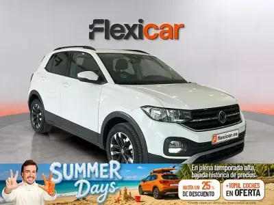 Usado VW T-Cross Advance 95 CV (69 kW) 2021 Blanco SUV