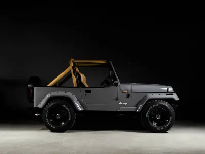 Usado Jeep Wrangler 121 CV (88 kW) 1991 Gris SUV