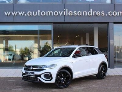 Usado VW T-Roc R-line 150 CV (110 kW) 2023 Blanco SUV