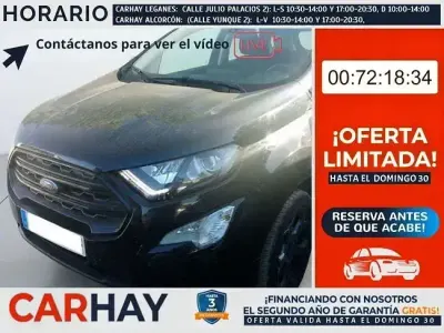 Usado Ford Ecosport ST-Line 125 CV (91 kW) 2022 Negro SUV