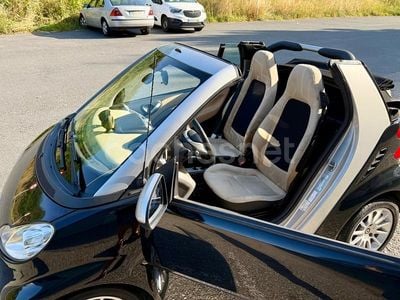 Usado Smart ForTwo Cabrio Passion 84 CV (61 kW) 2008 Negro Descapotable