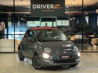 Usado Fiat 500C Lounge 69 CV (50 kW) 2016 Gris Descapotable
