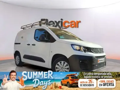Usado Peugeot Partner S 110 CV (80 kW) 2021 Blanco Monovolumen